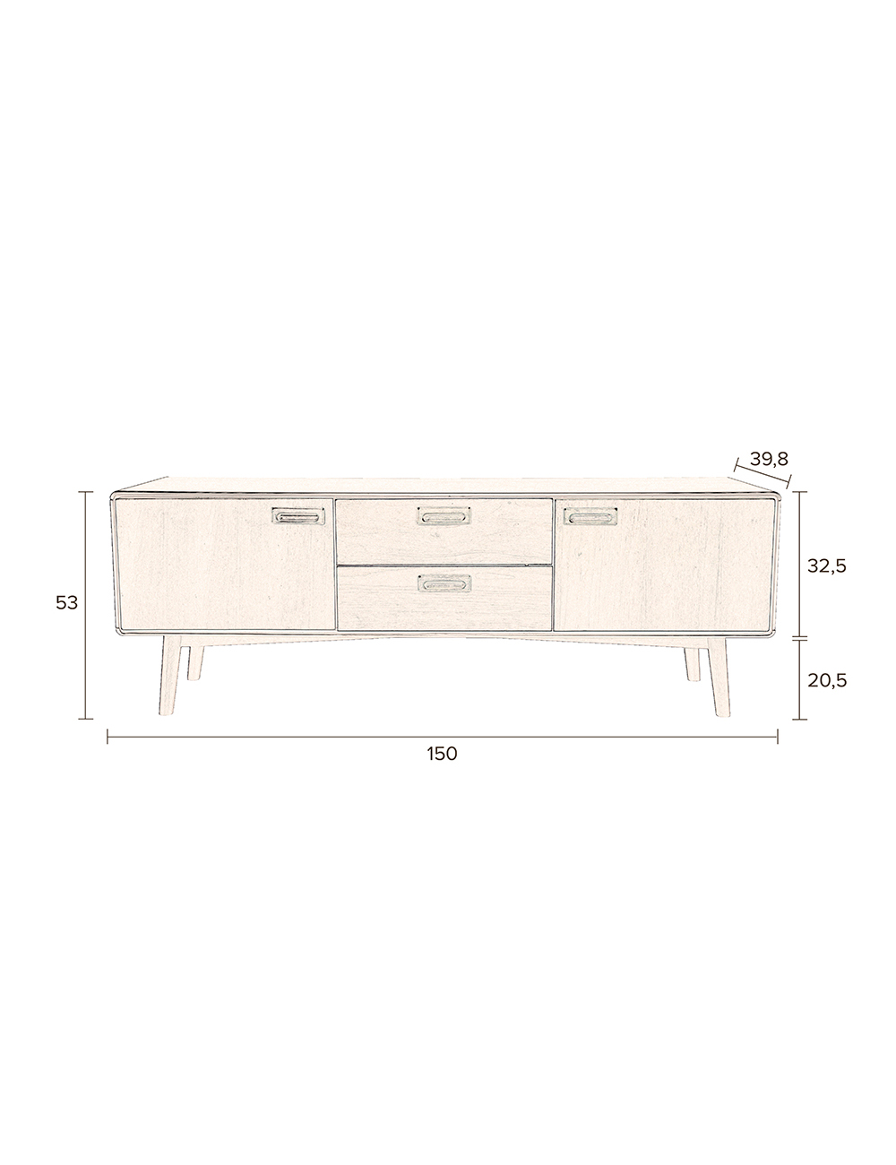 Dutchbone Juju dressoir