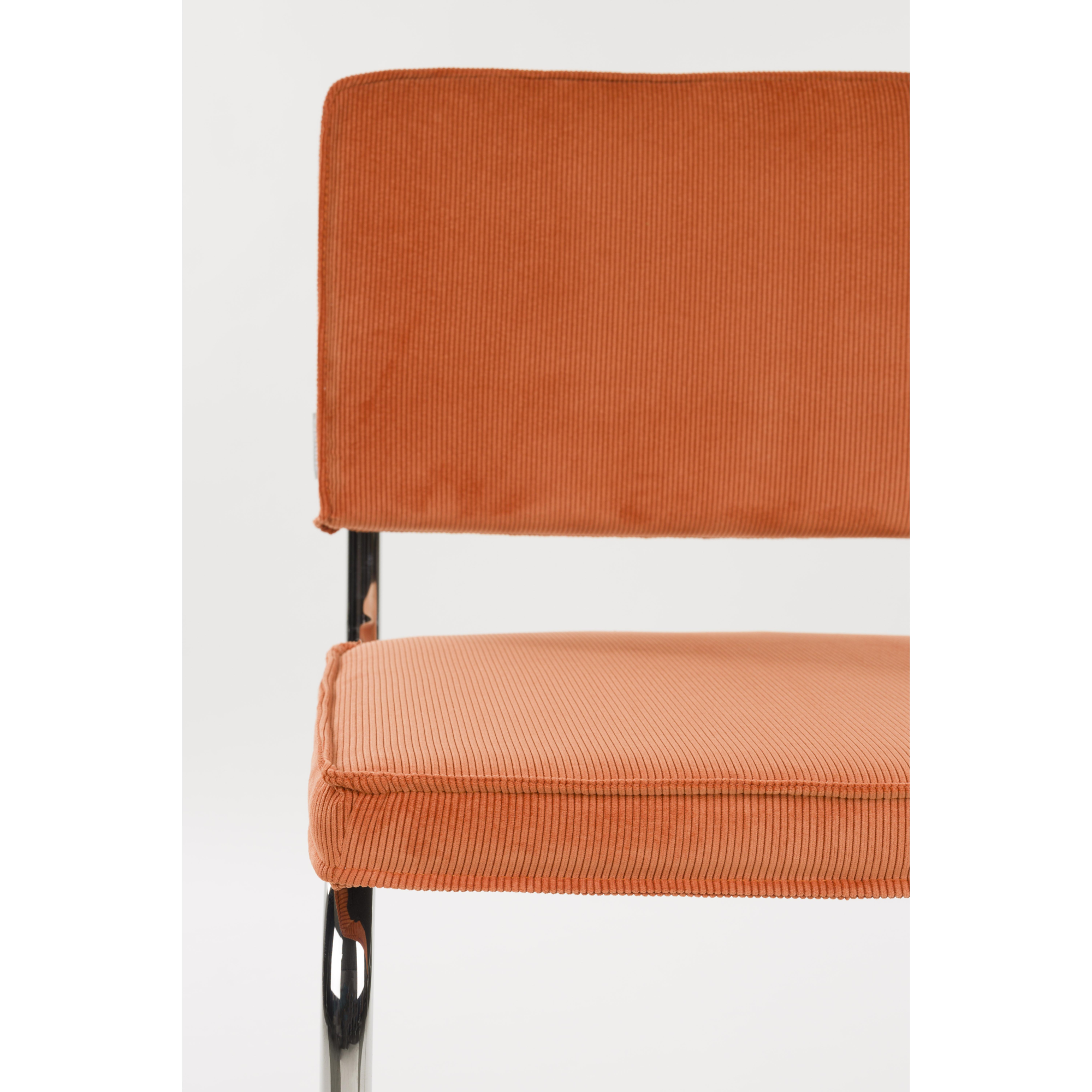 Zuiver Ridge Rib Eetkamerstoel - Set van 2
