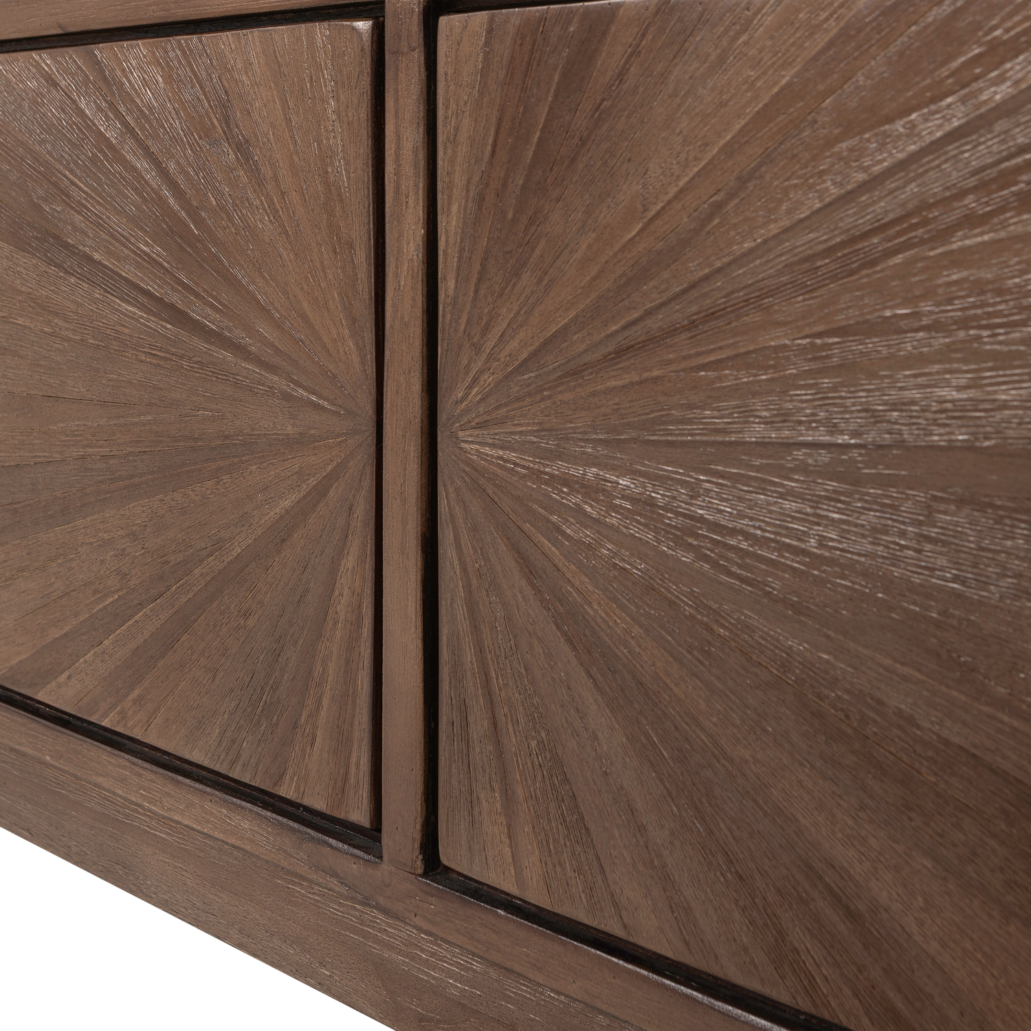Sun tv meubel recycled teak bruin