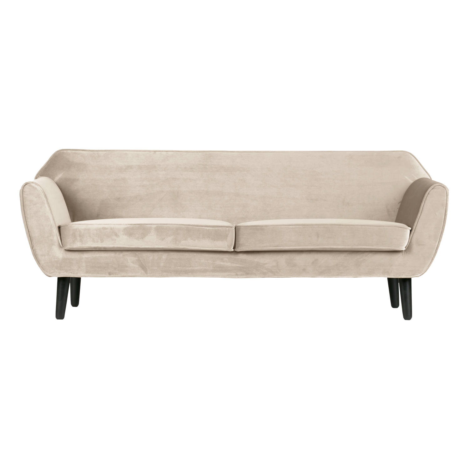 Rocco bank 187 cm velvet off white [fsc]