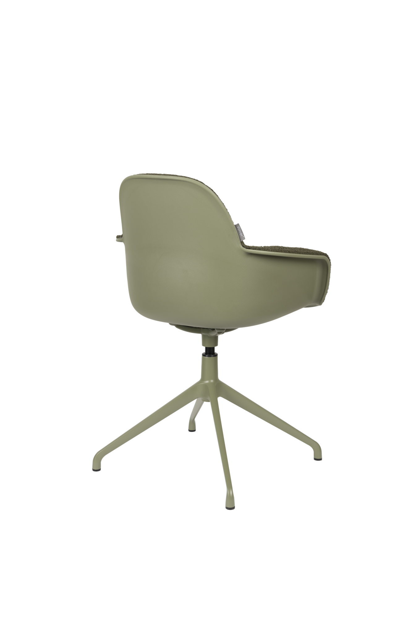 Armchair albert kuip swivel green