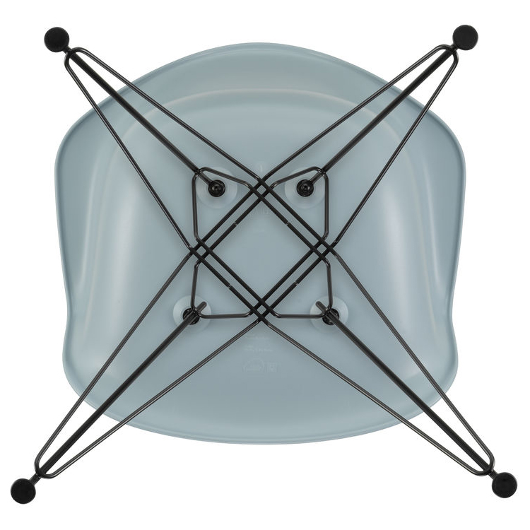 Vitra Eetkamerstoel DAR RE zwart