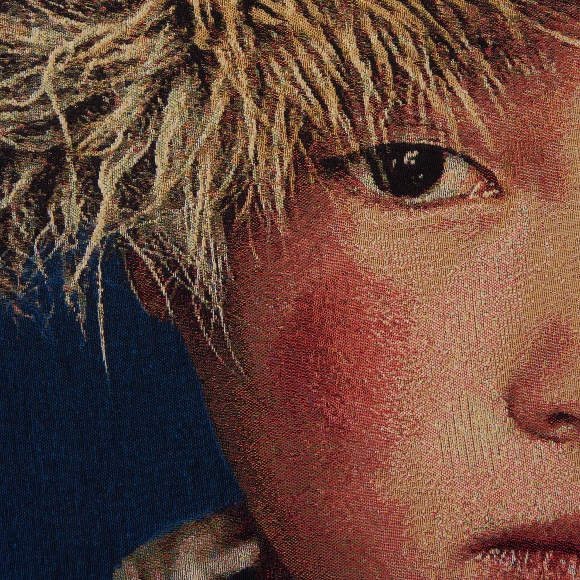 Wandpaneel geweven Tibetan Boy