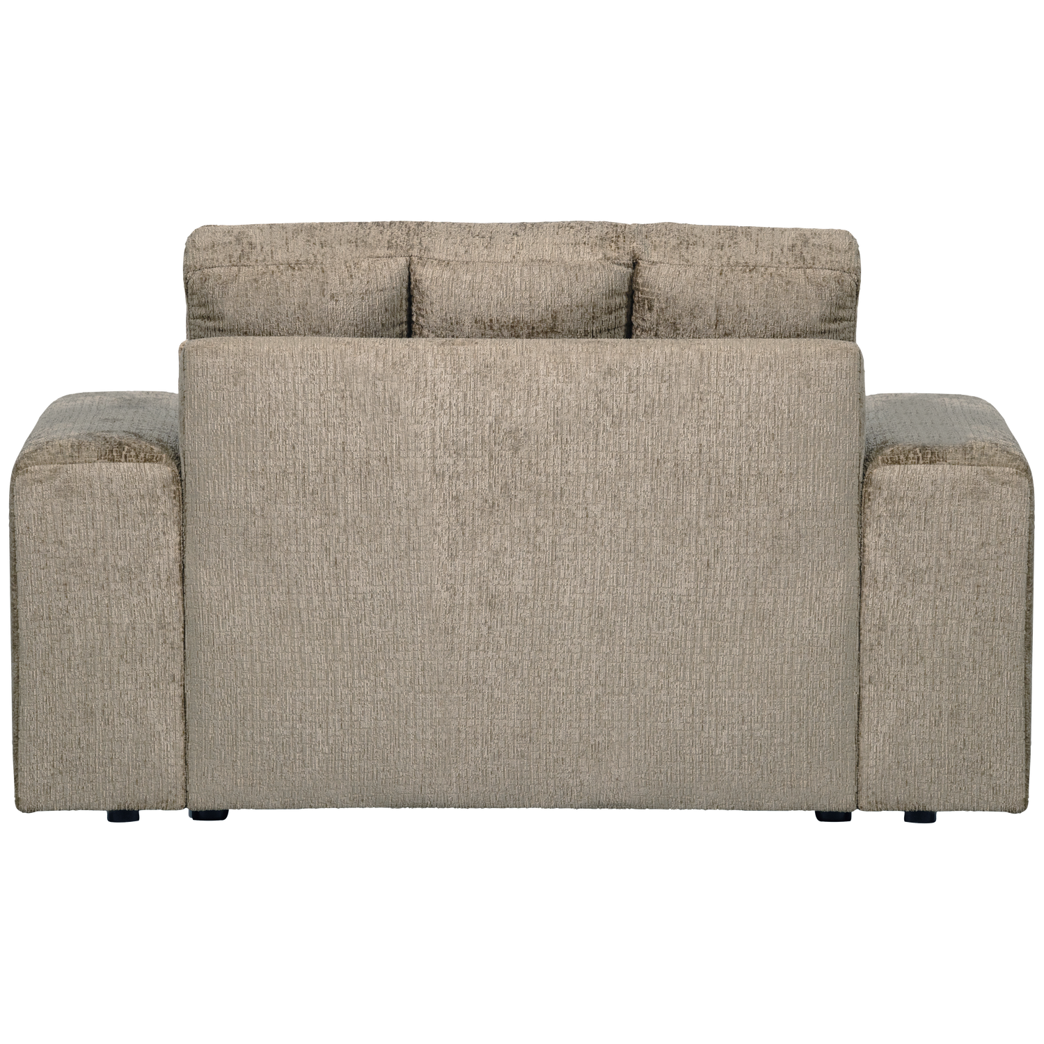 Second date loveseat velvet warmgrijs