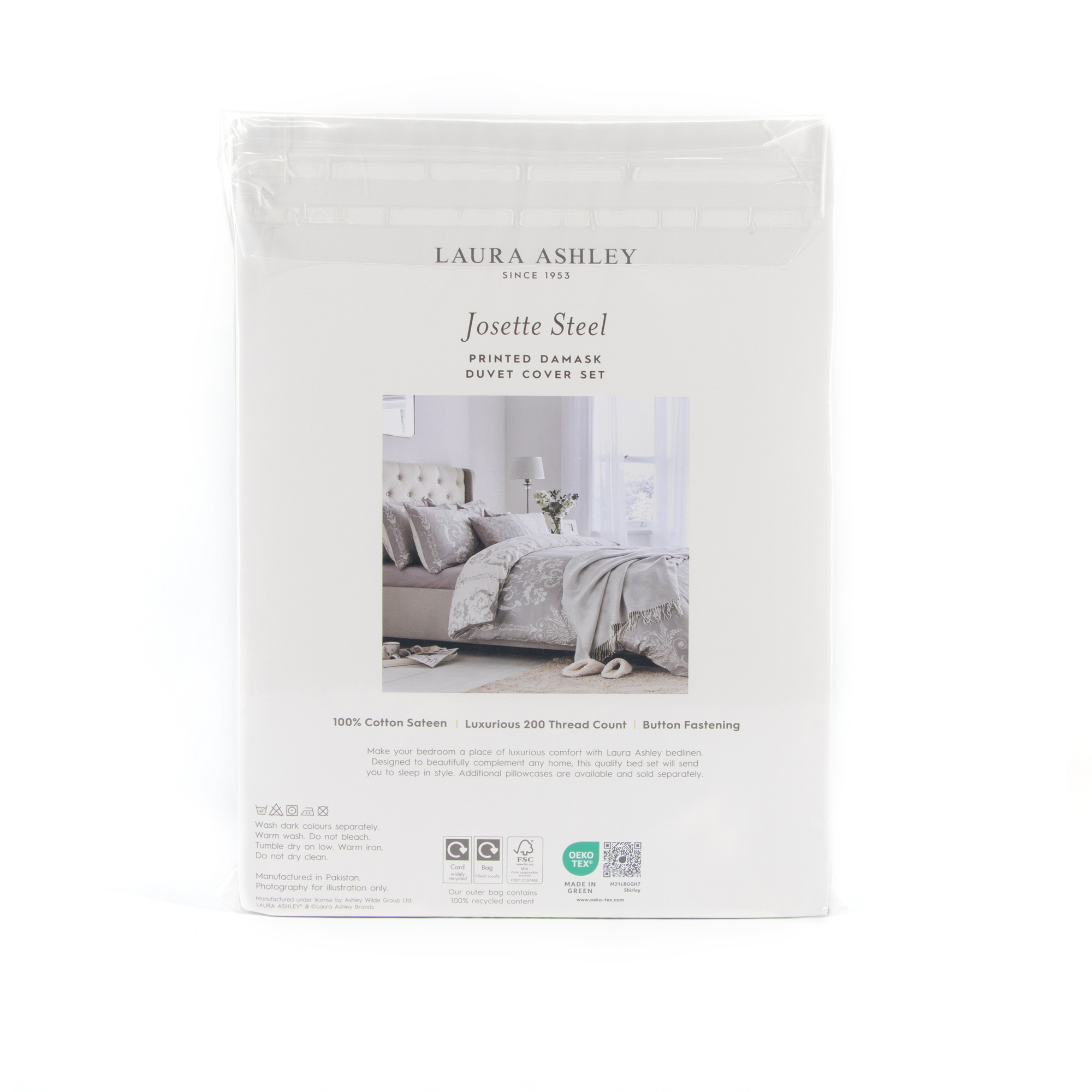 bedtextiel laura ashley josette steel