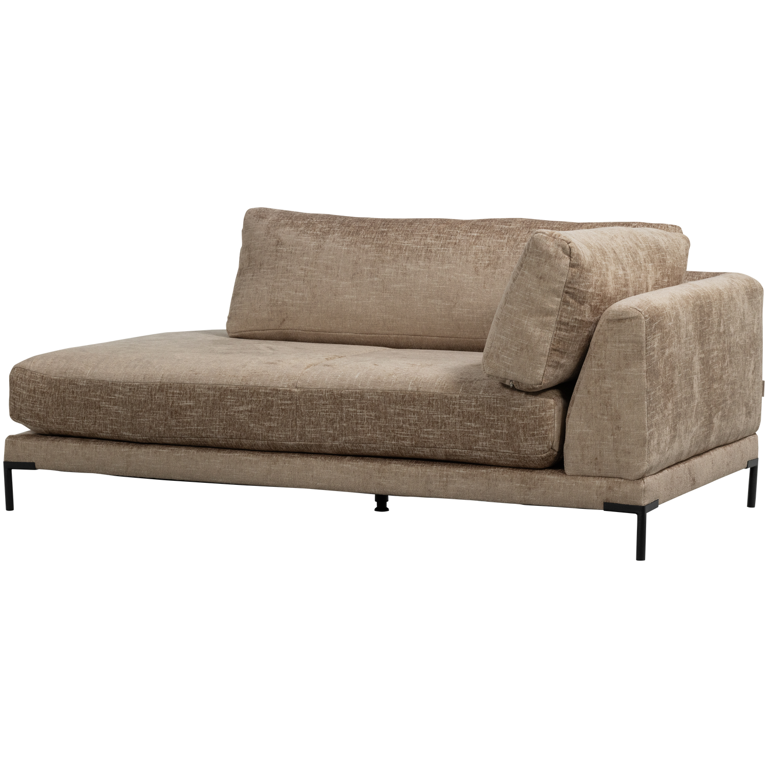 Couple lounge element rechts roest melange