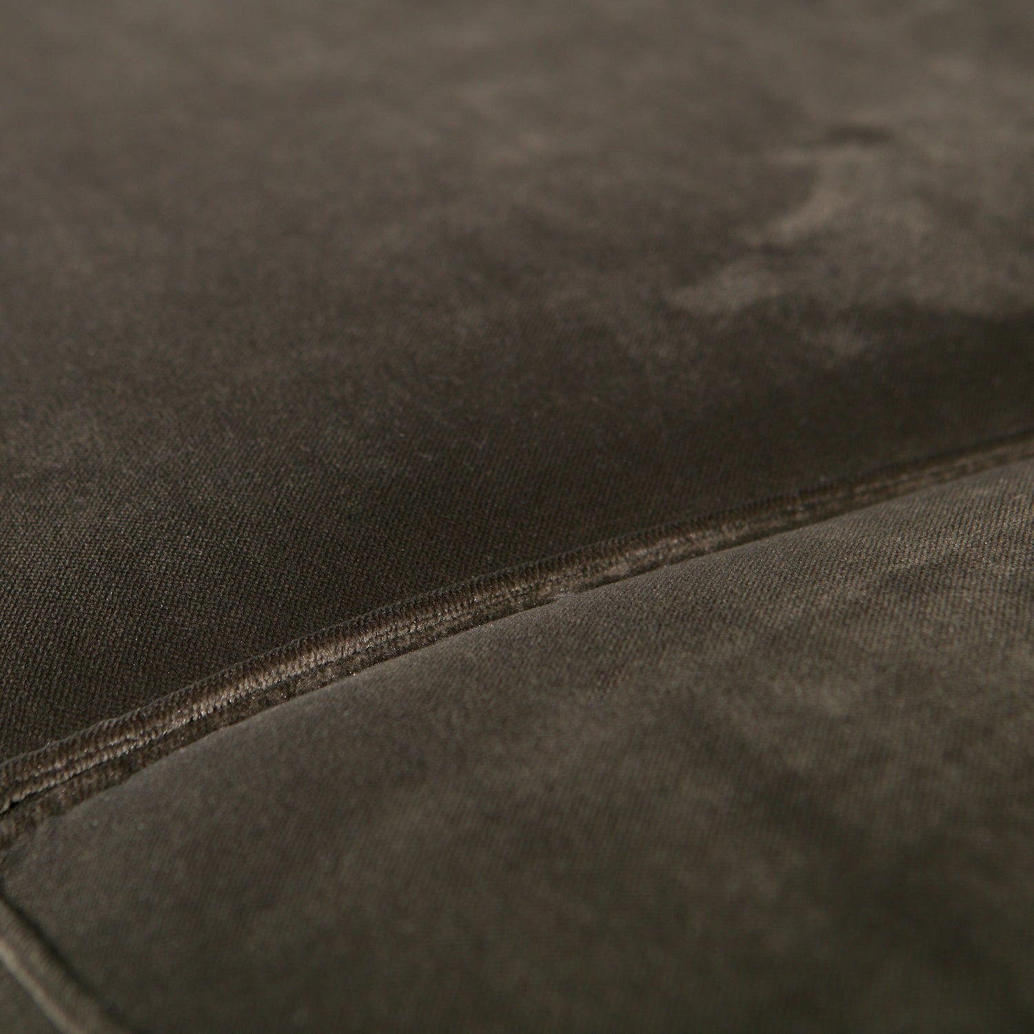 Statement hoekbank rechts chenille velvet terra