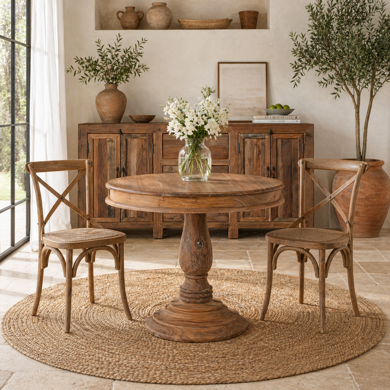 Eettafel Adharma Rond