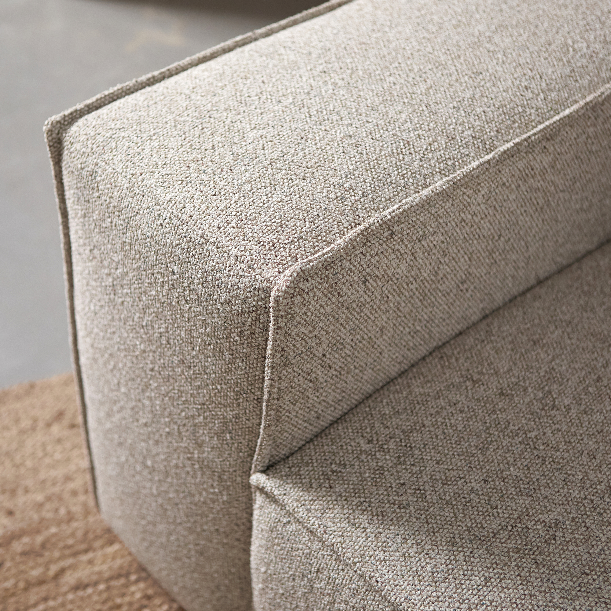 Hoekbank Chaise Livento Beige