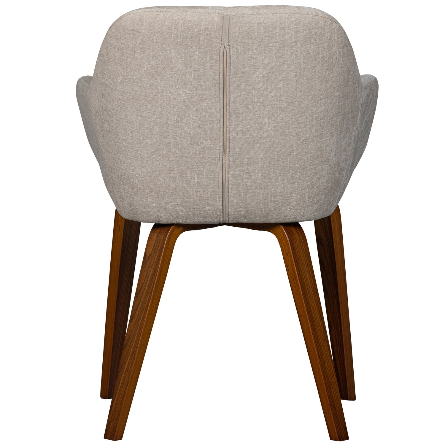 Base eetkamerstoel velvet melange zand
