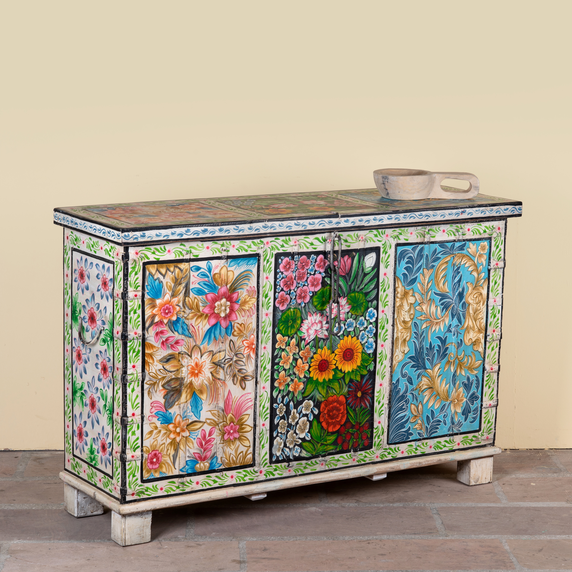 Sarina - Handbeschilderde Opbergkist 