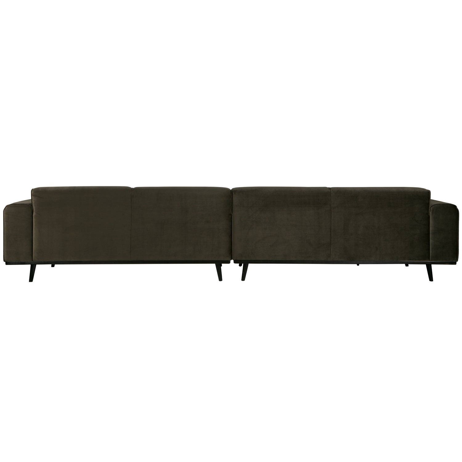 Statement xl 4-zits bank 372 cm lichtbruin melange