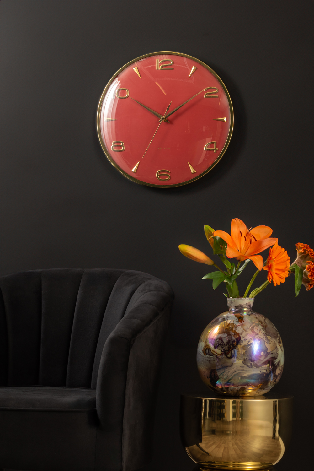 Wandklok Sienna Glow