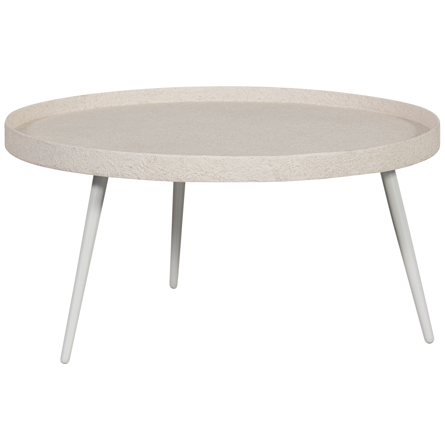 Bounds bijzettafel xl hout/metaal naturel 40xo76 cm