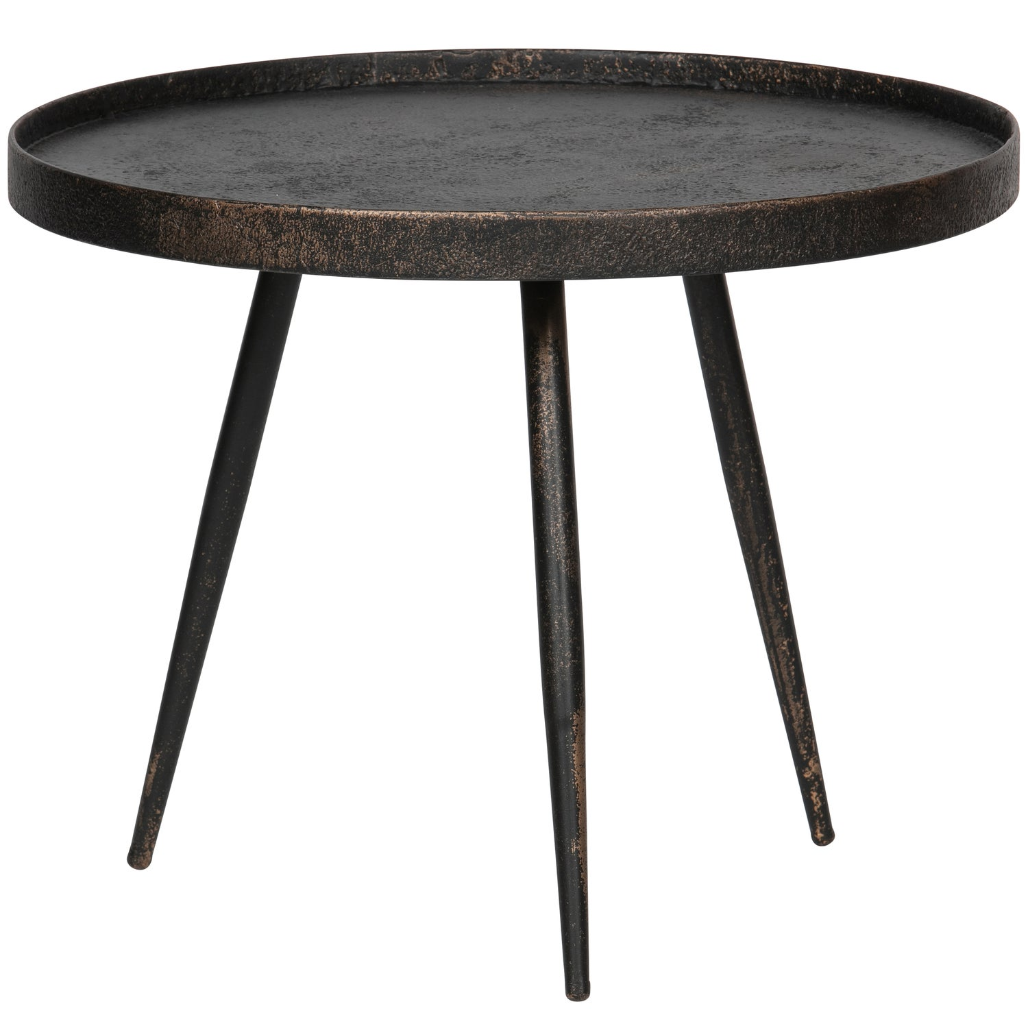 Bounds bijzettafel l hout/metaal naturel 44xo58 cm