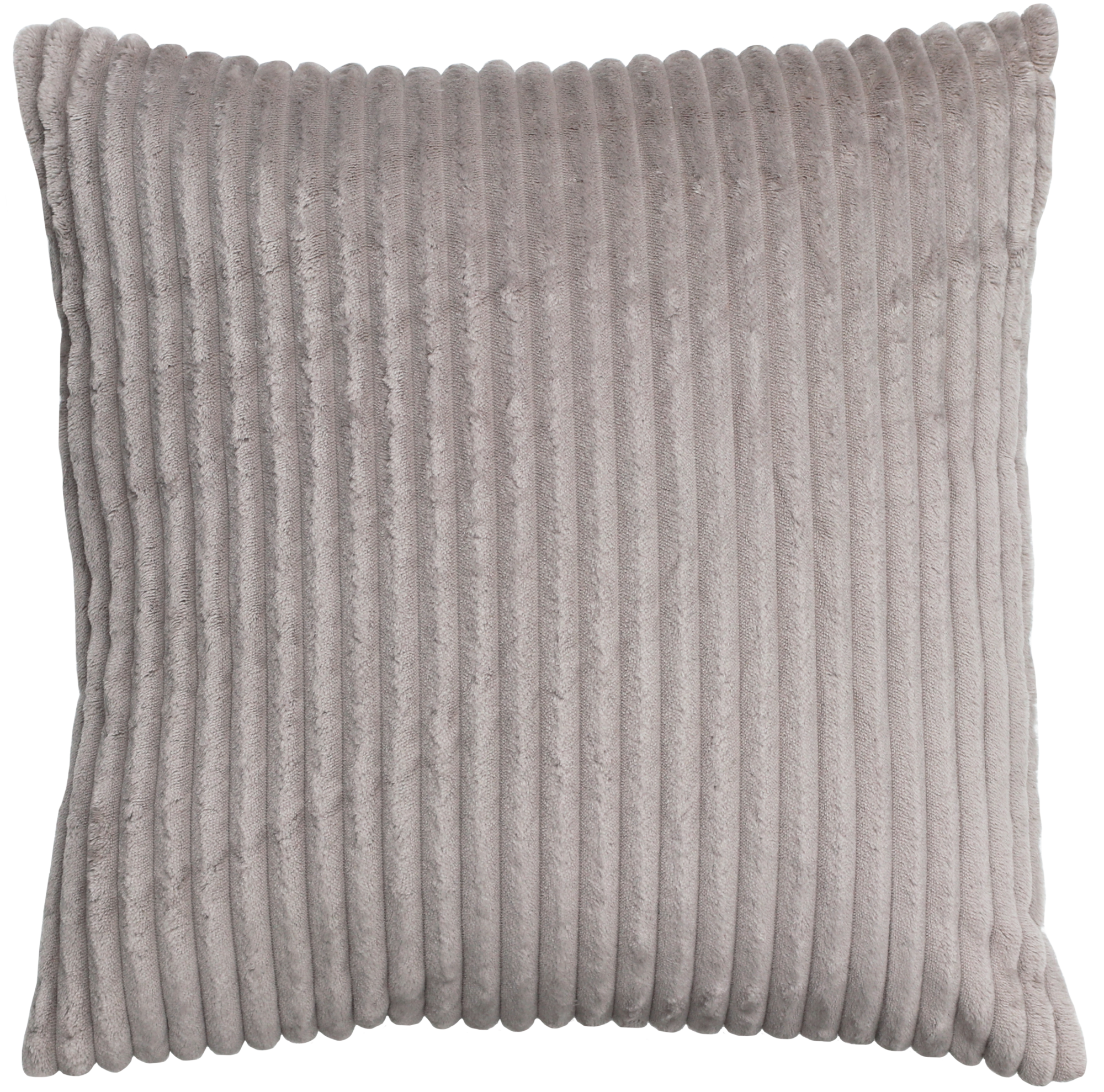 Kussen grof rib zand 48x48cm