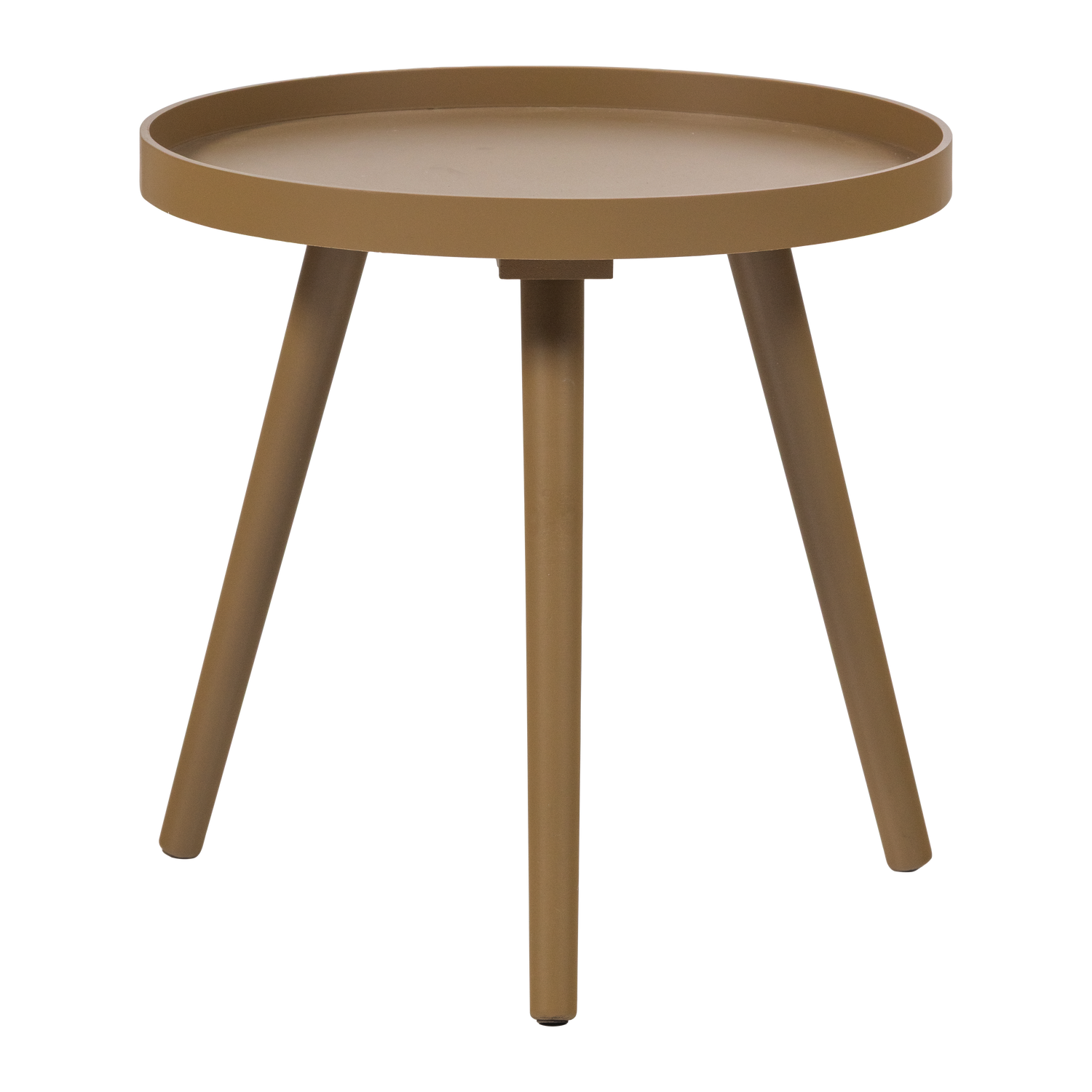 Sasha bijzettafel o41 cm hout honinggeel [fsc]