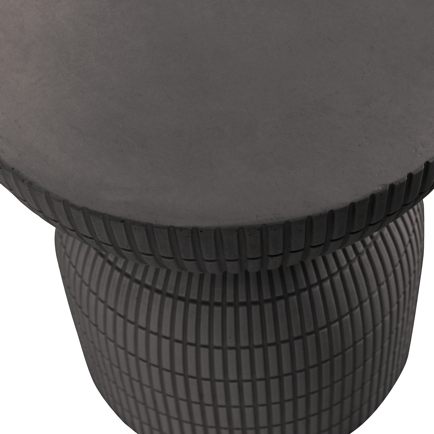 Samson bijzettafel fiber clay coffee 44xo37 cm