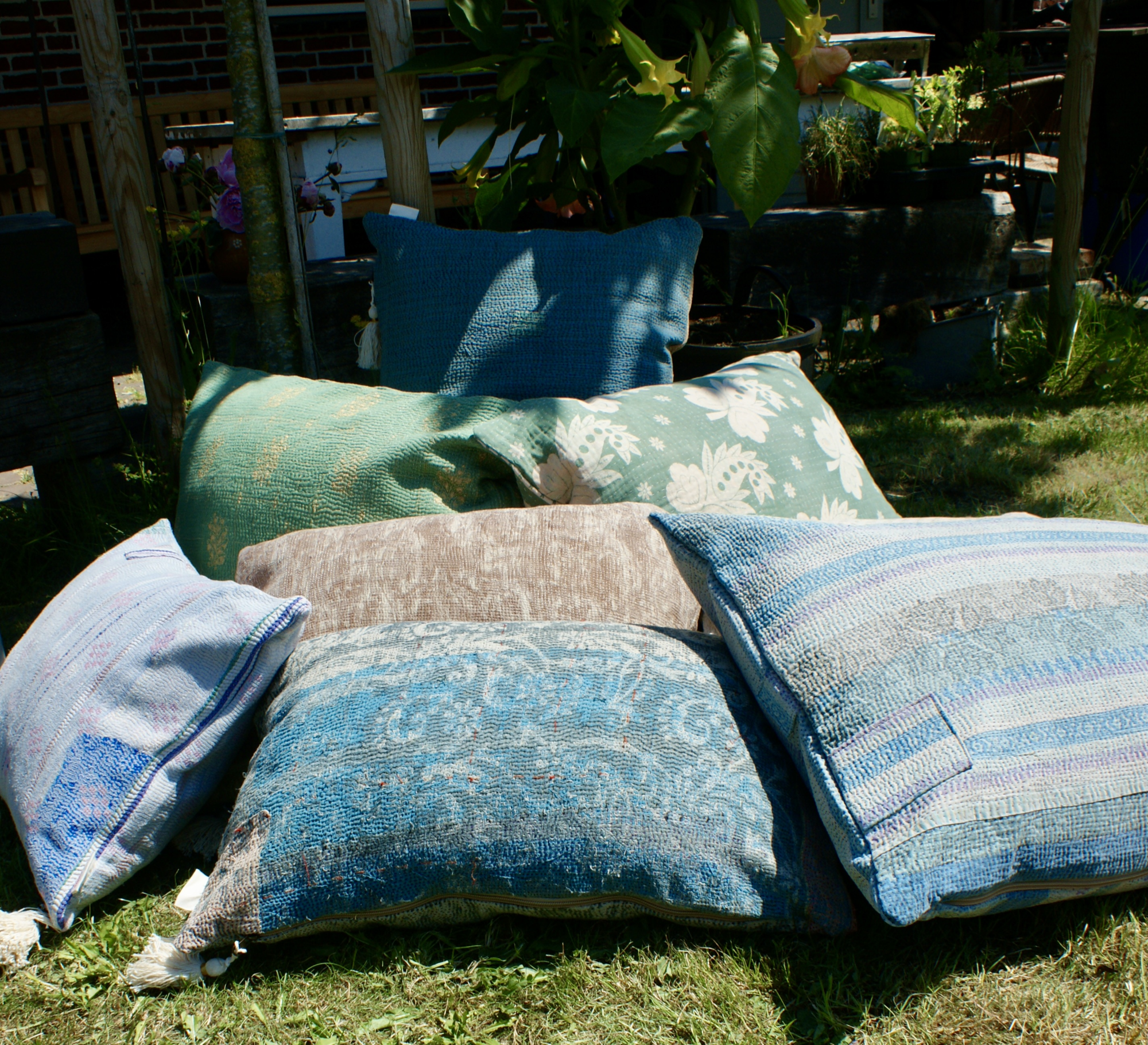 Kussen Kantha vintage 50x70 cm