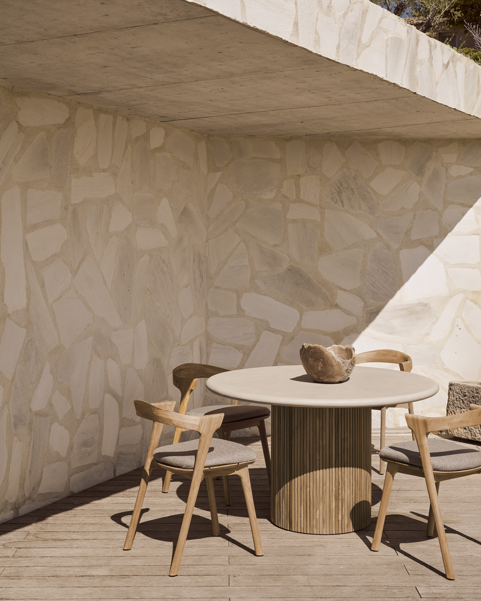 Ethnicraft - Outdoor - Roller Max tuintafel