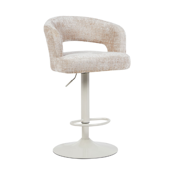 Barkruk Vince - Beige onderstel