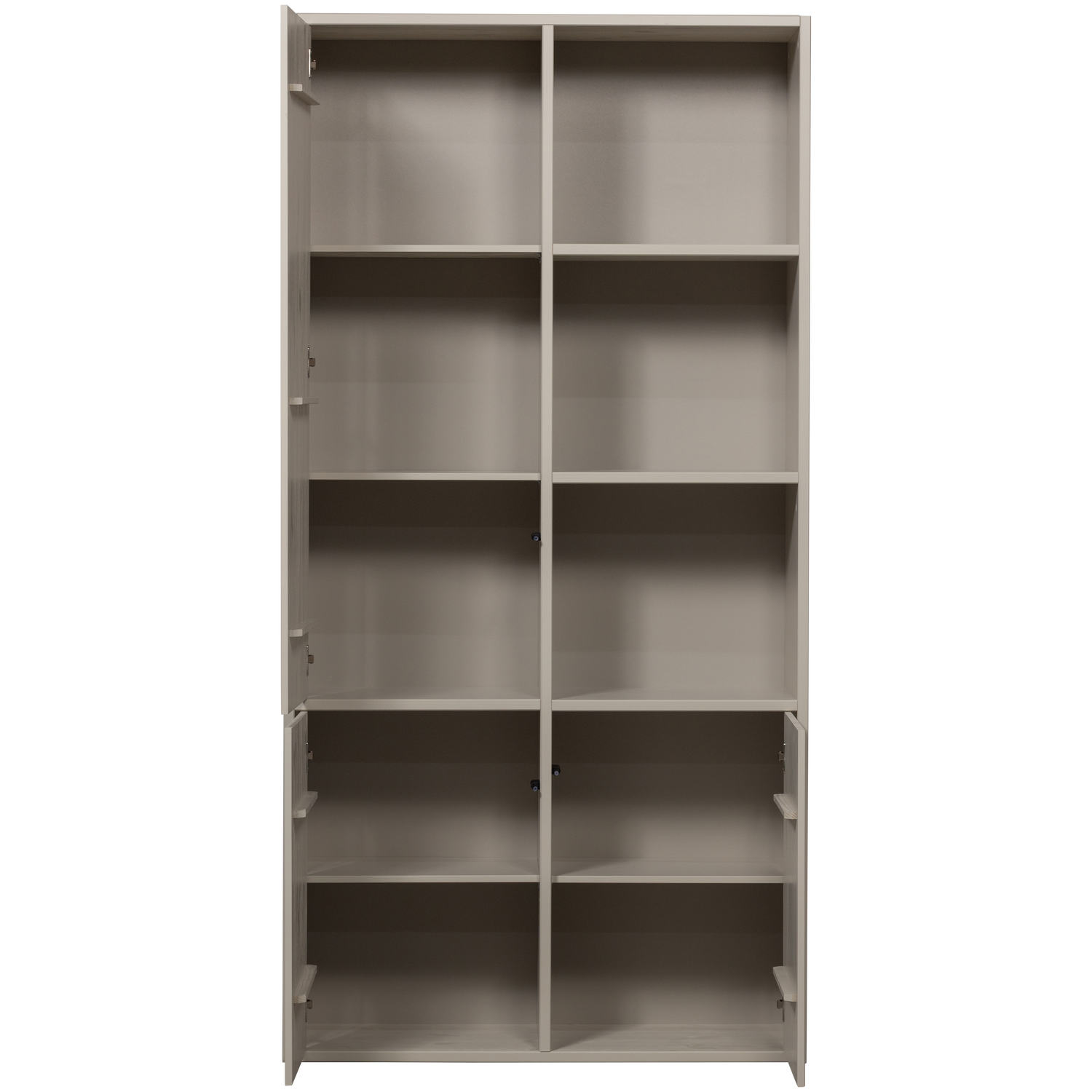 Meggy opbergkast links 108 cm grenen middenbruin [fsc]