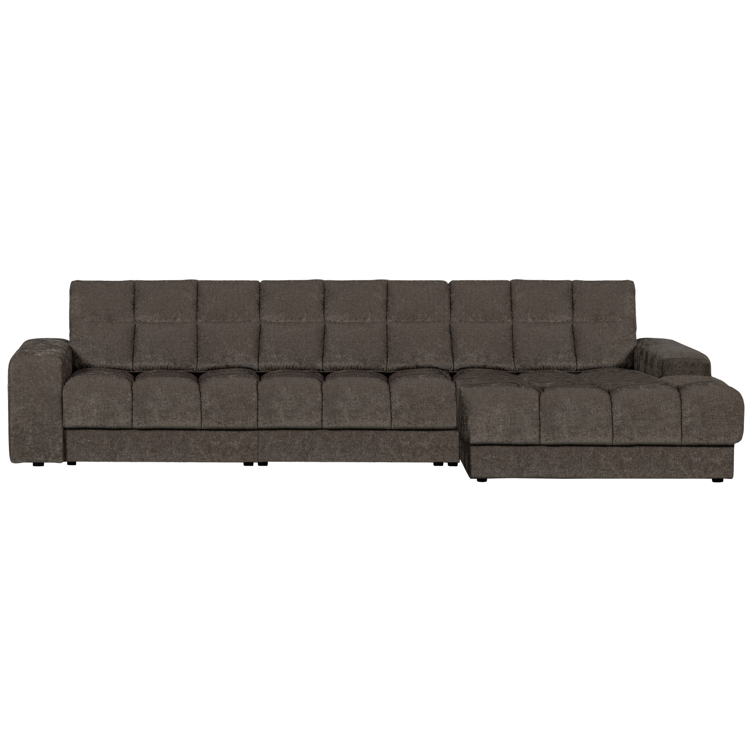 Second date chaise longue rechts ribstof terrazzo