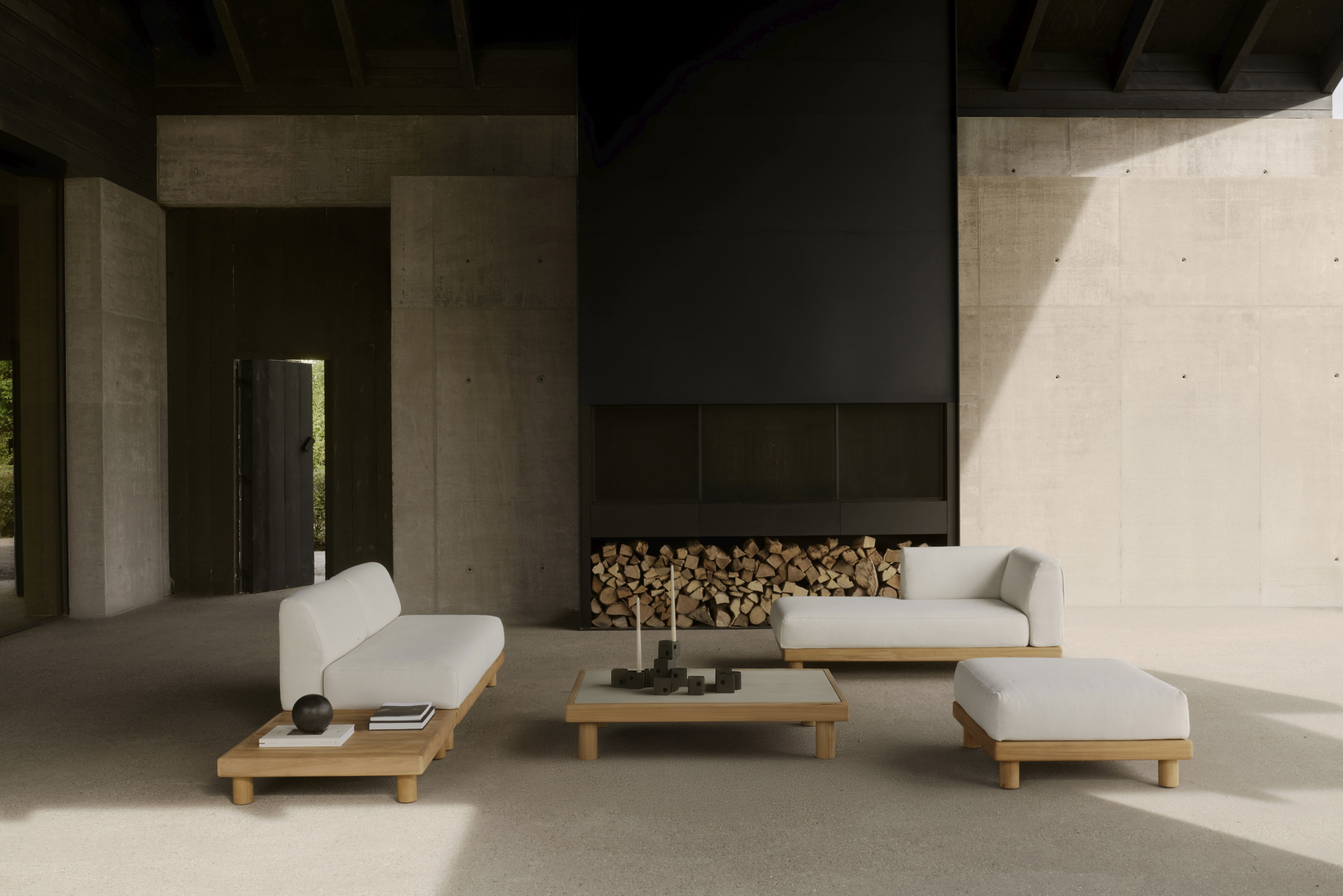 Monocle outdoor modulaire sofa