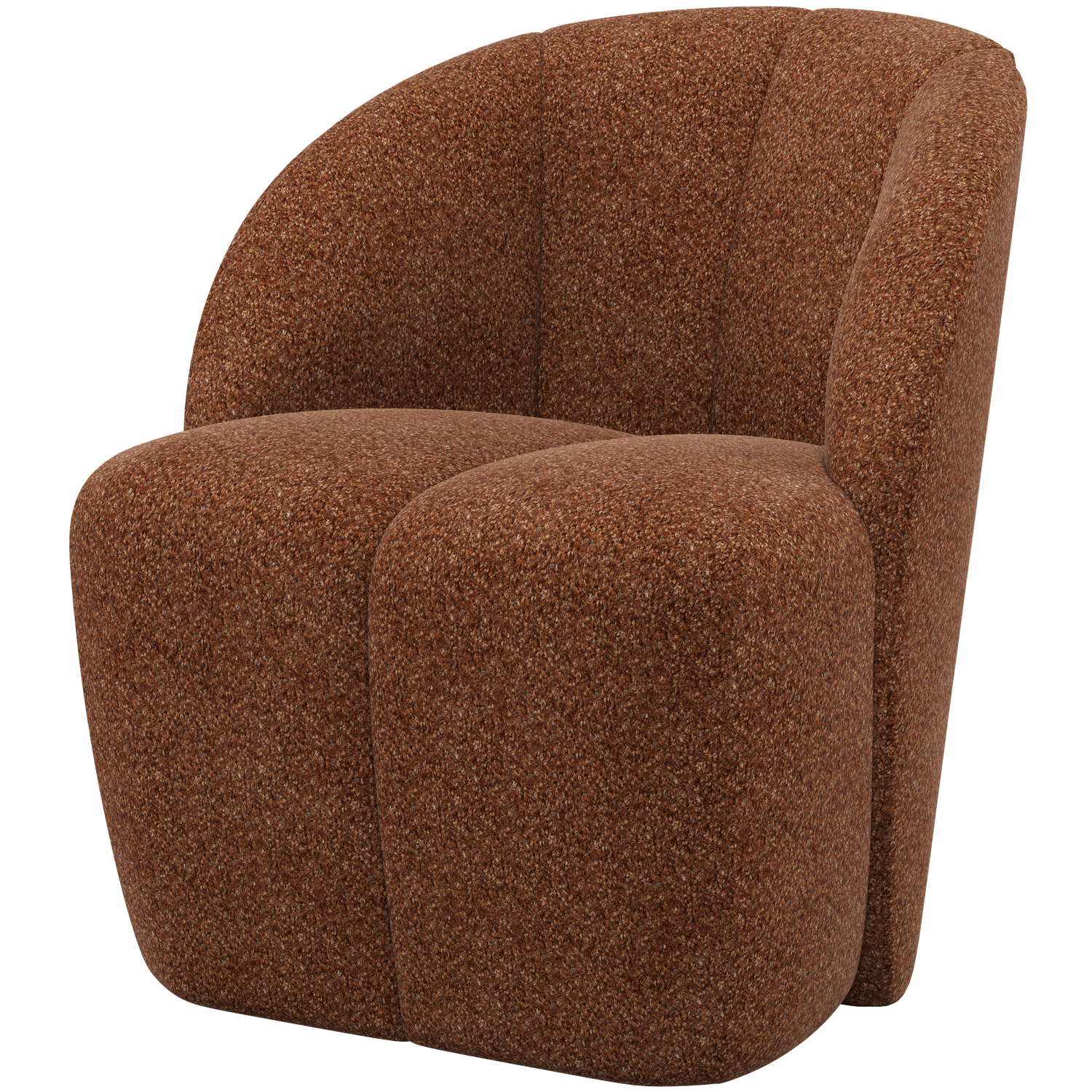 Mojo draaifauteuil boucle ecru melange