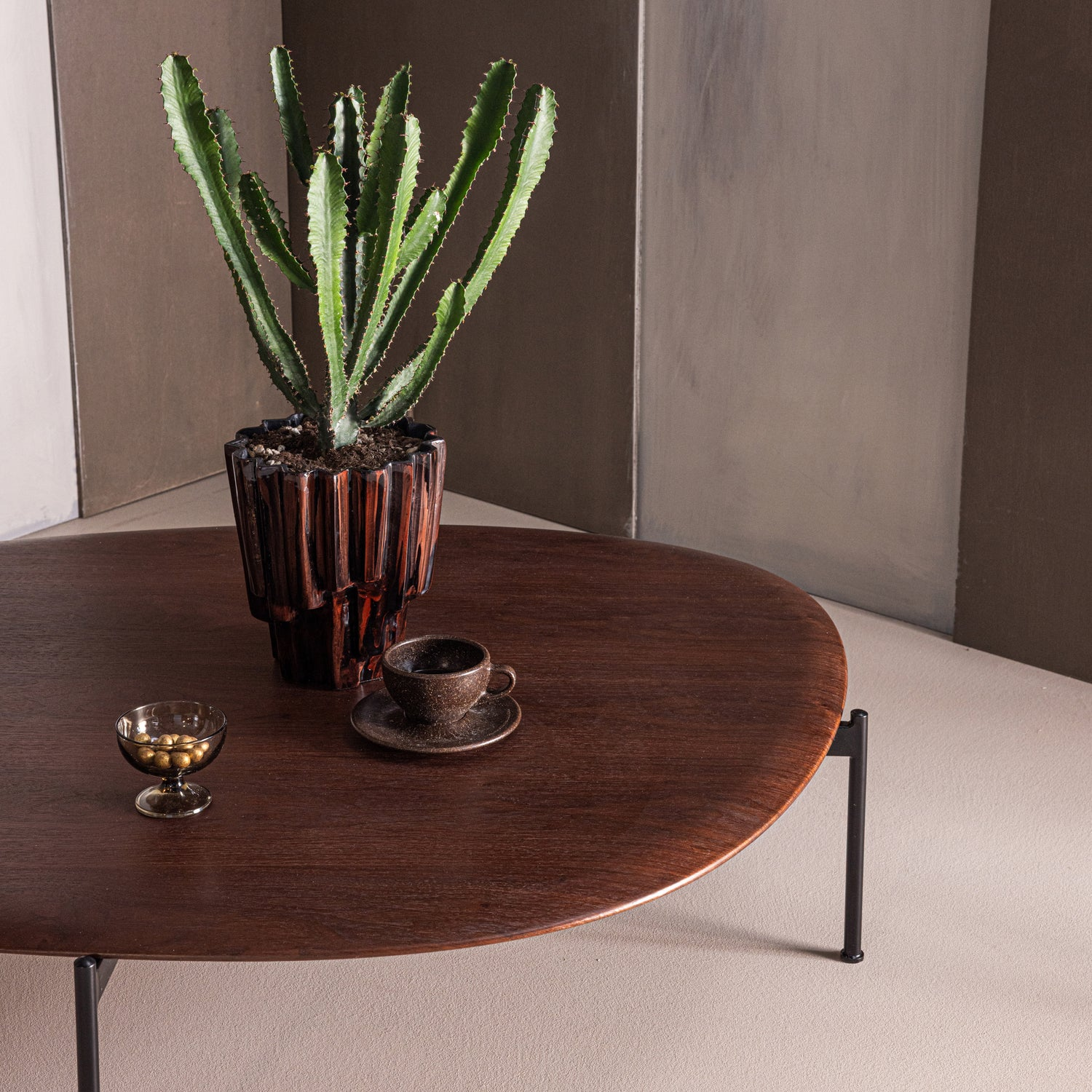 Kota salontafel 26x121x79 cm mdf/fineer bruin