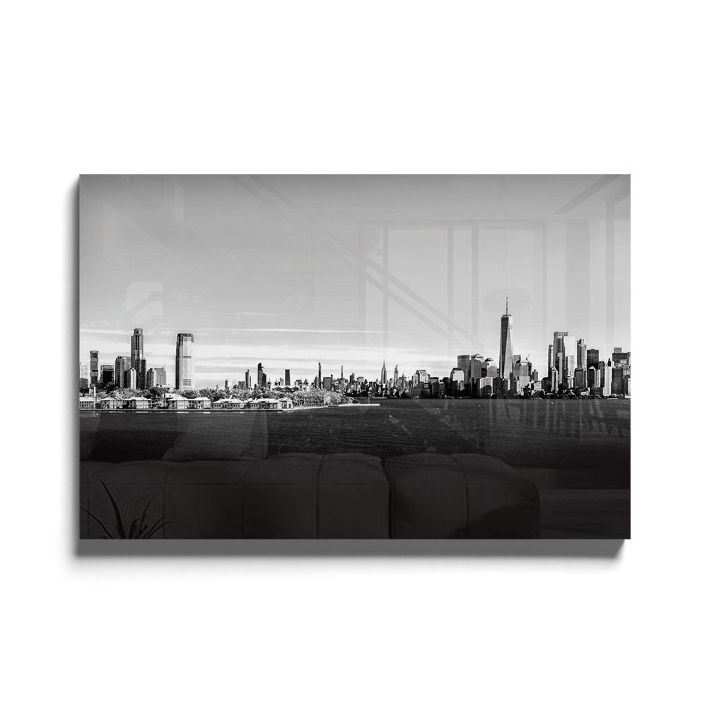 Walljar acrylglas schilderij - Shrouded City