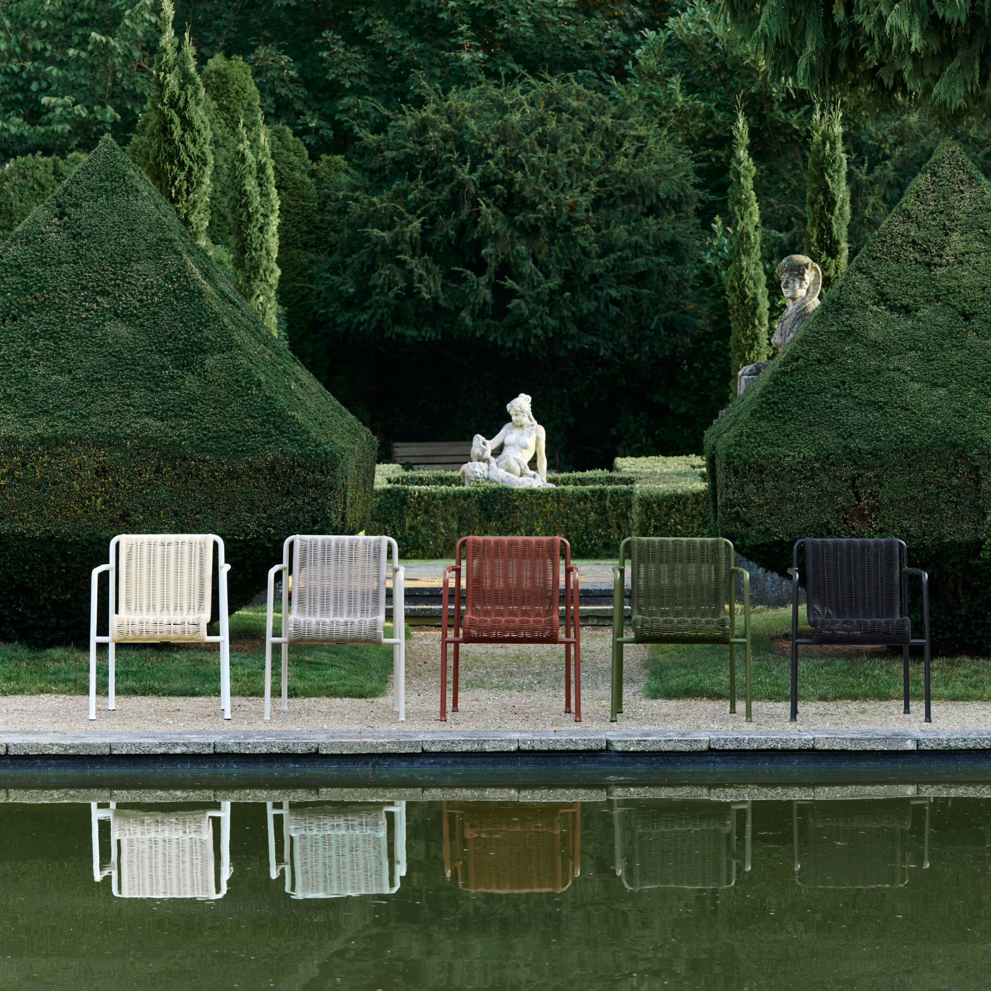 HAY Palissade Cord Dining Armchair