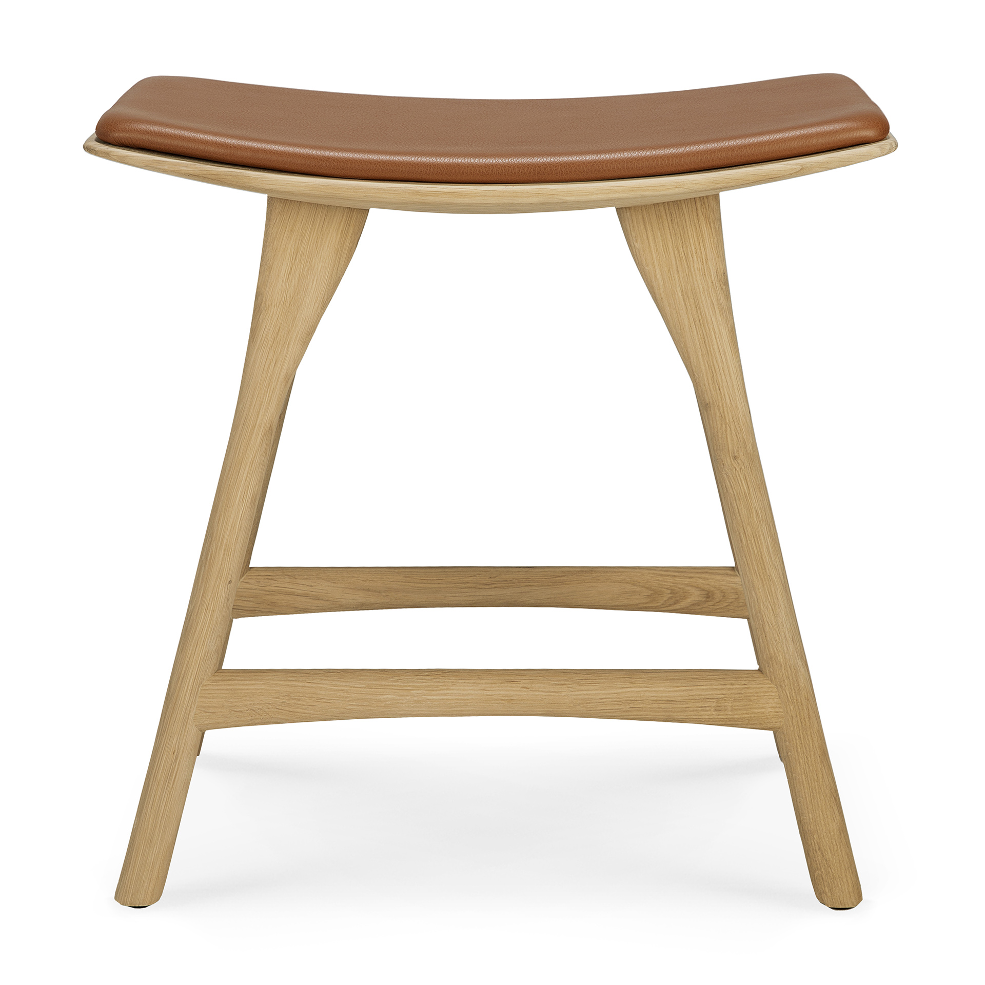 Ethnicraft - Osso eettafel kruk 45 - eiken/eiken zwart
