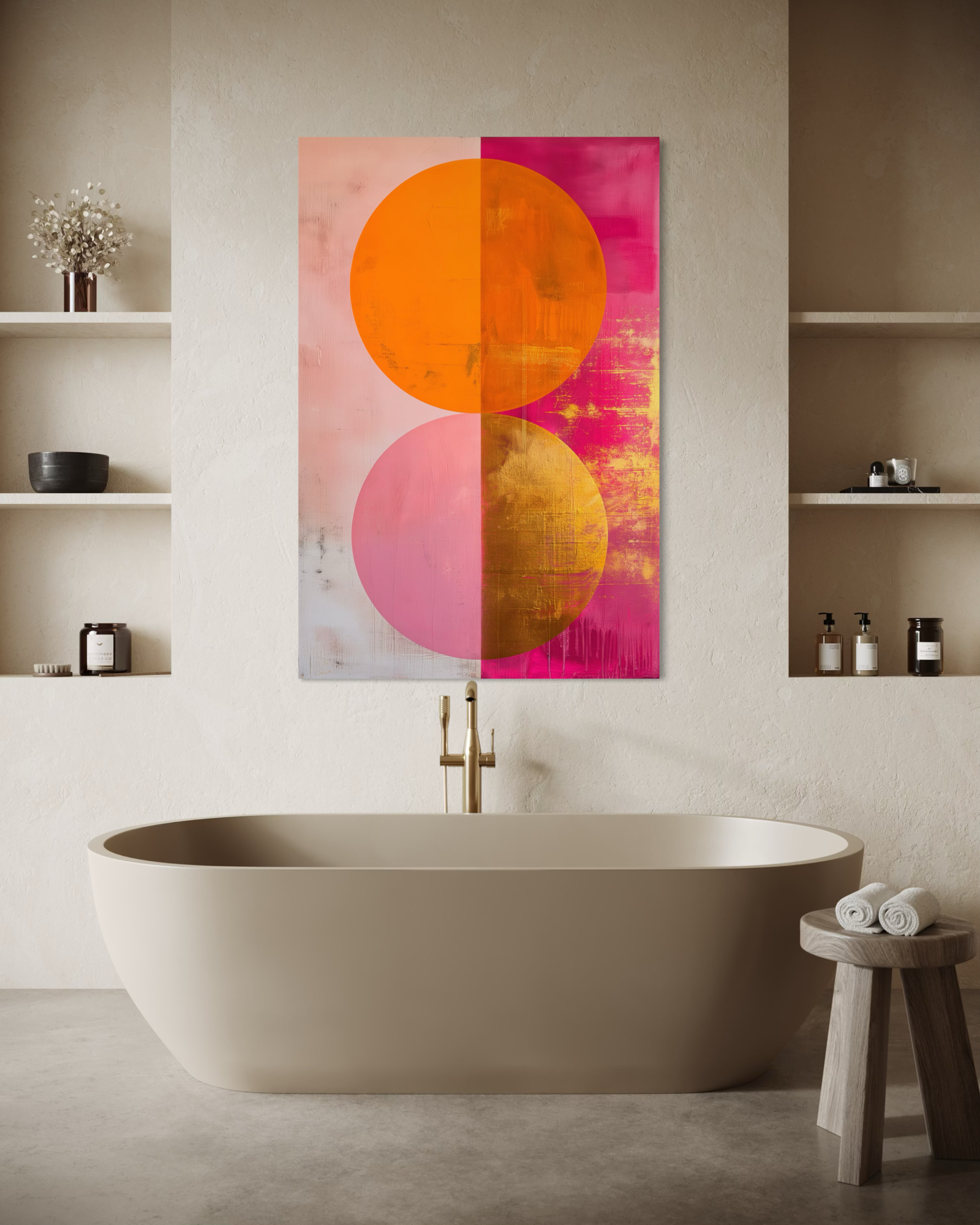 Pym Pink Gold & Orange 