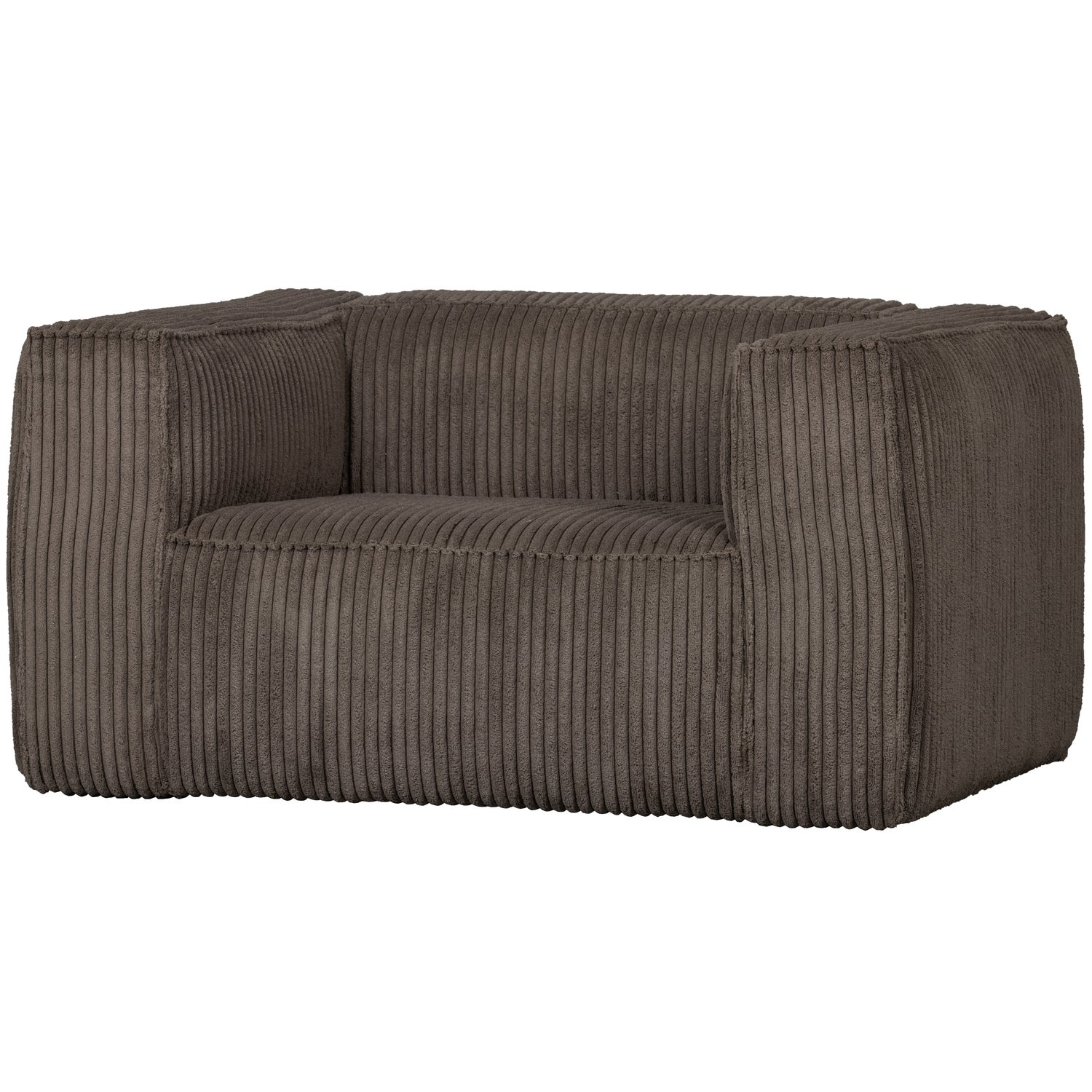 Bean fauteuil chenille velvet naturel