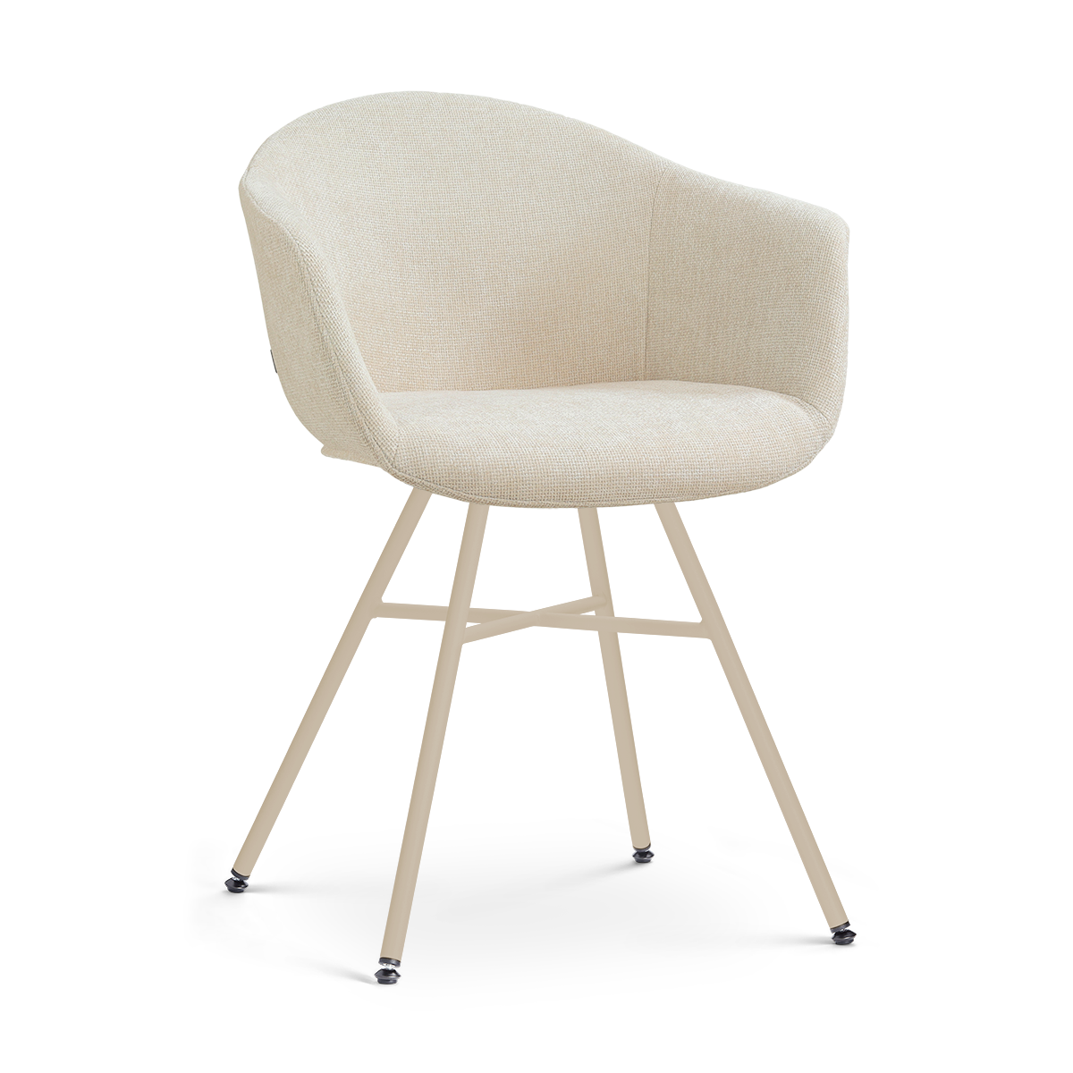 eetkamerstoel Noa-Otis beige onderstel