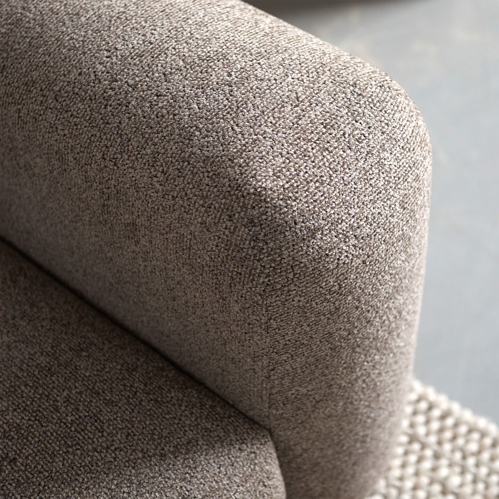 Riva Hoekbank Bruin, Chaise Longue