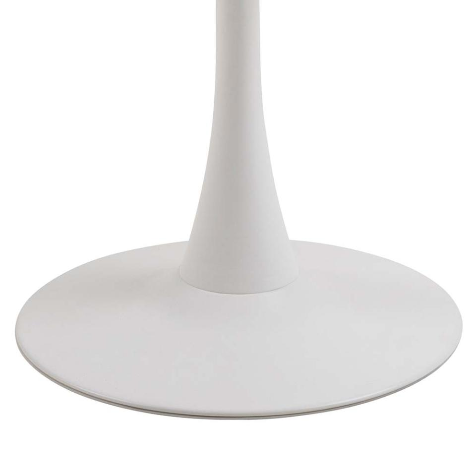 Marly ronde eettafel keramiek wit - Ø90x75 cm