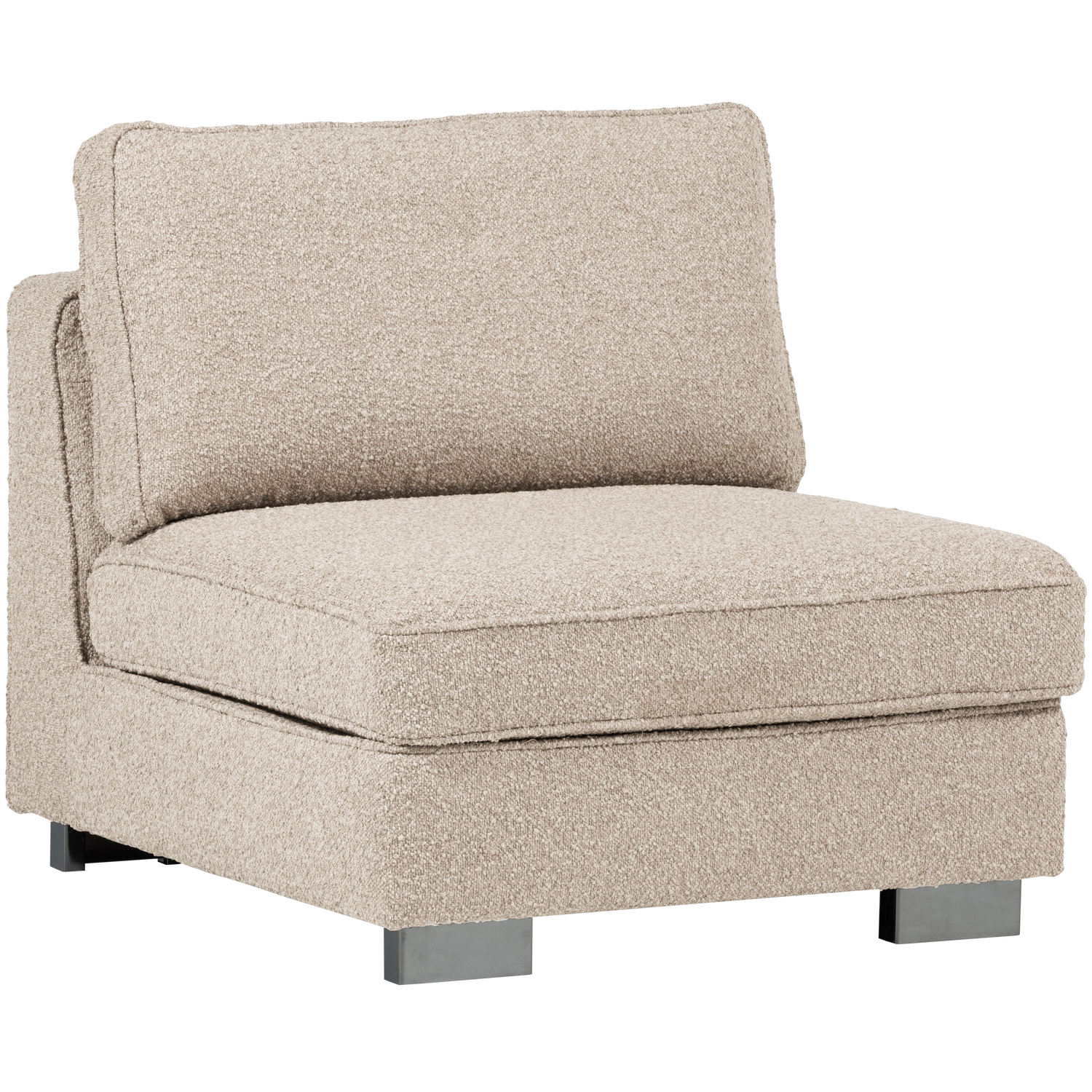Lazy 1-zits element boucle antraciet