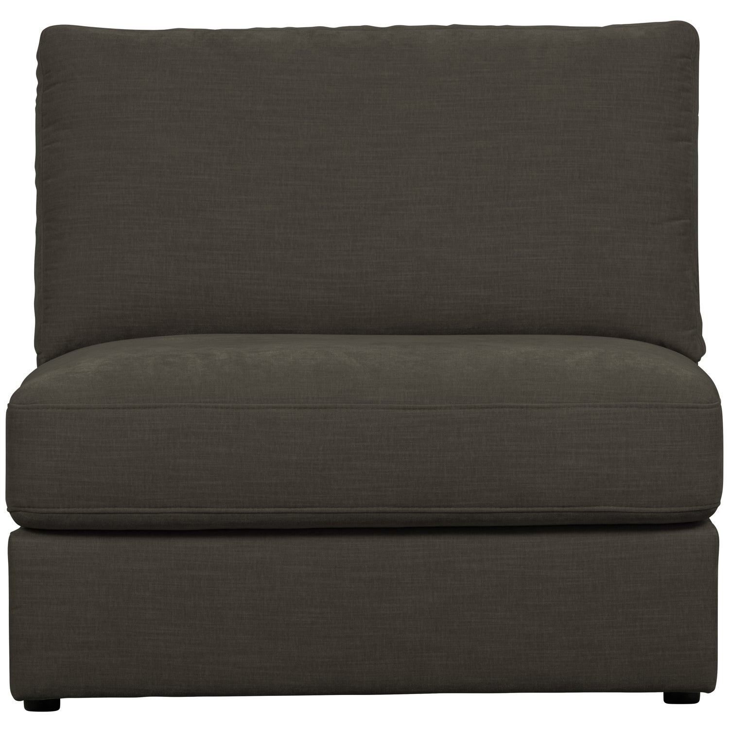 Family 1-zits element zonder arm warm grijs