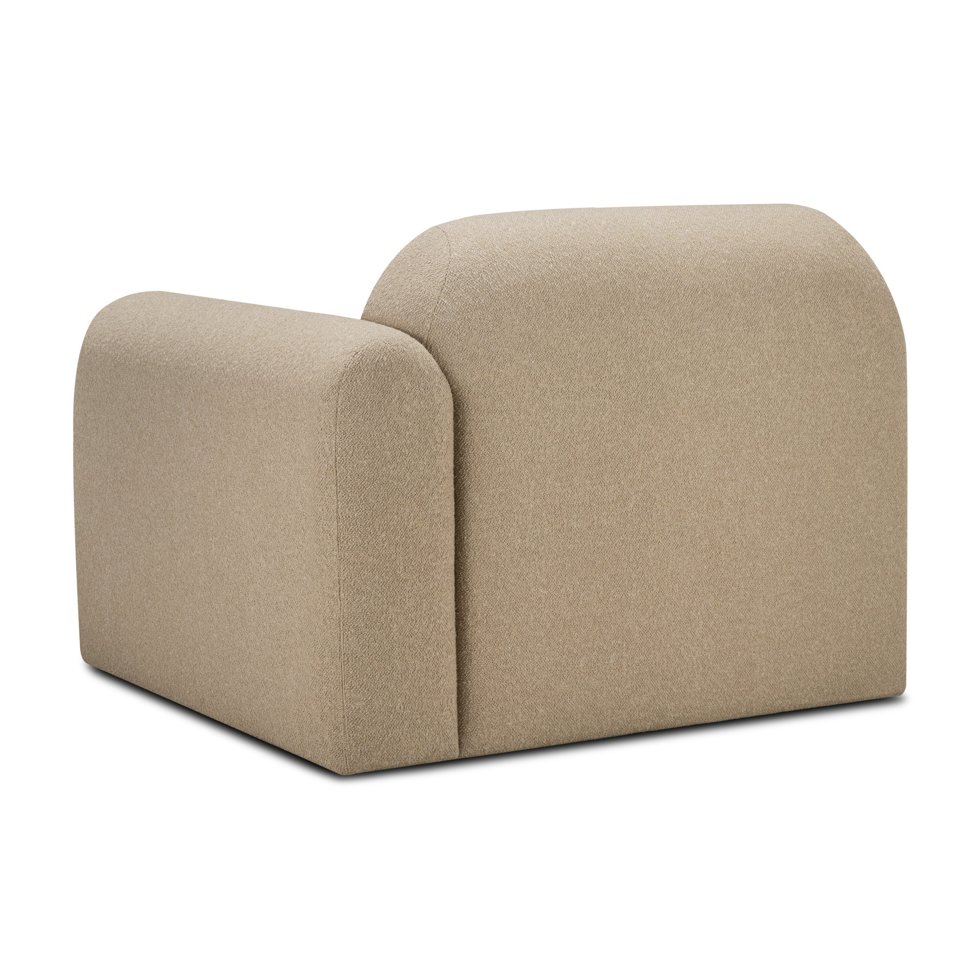 Bulky modulaire sofa - almond