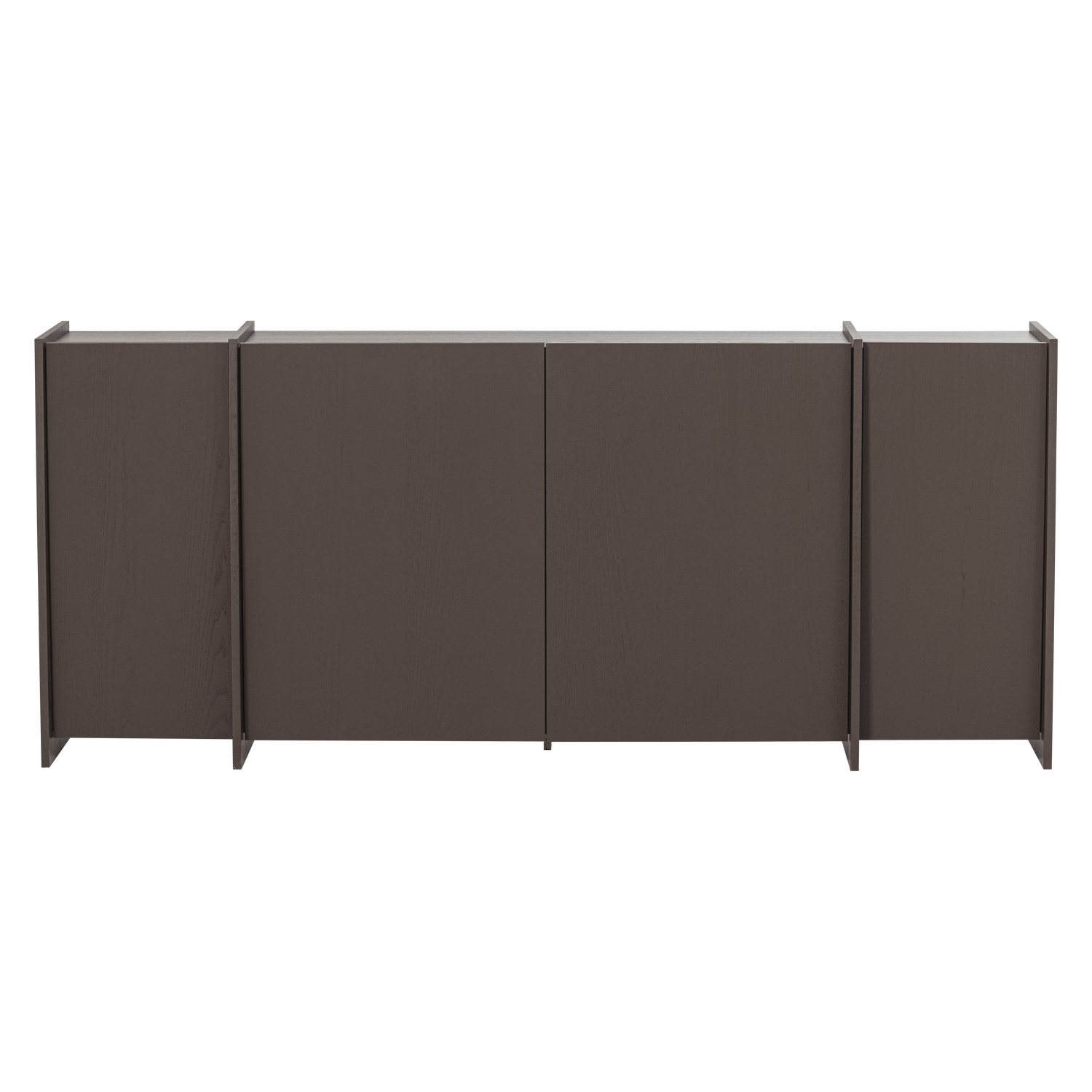 Brock dressoir 200 cm essen fineer warmgrijs [fsc]