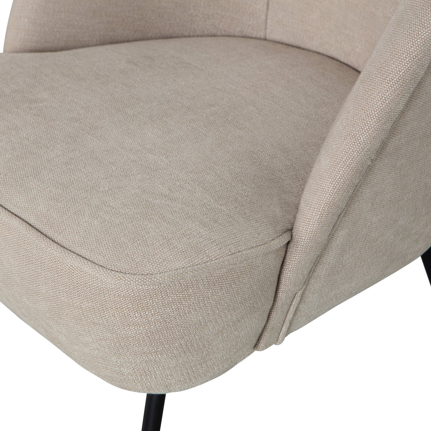 Vogue fauteuil boucle naturel