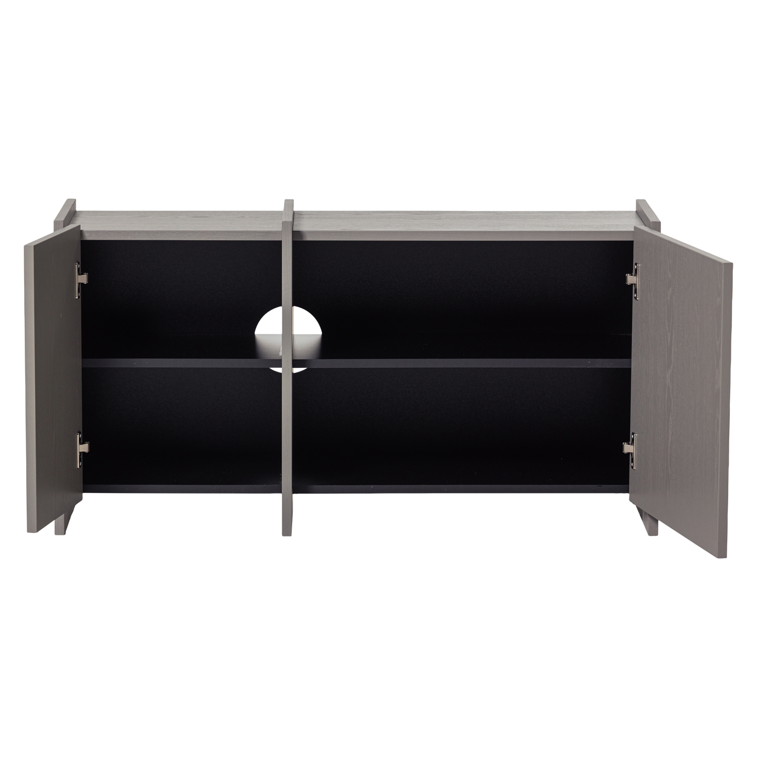 Brock tv meubel 102 cm essen fineer middenbruin [fsc]