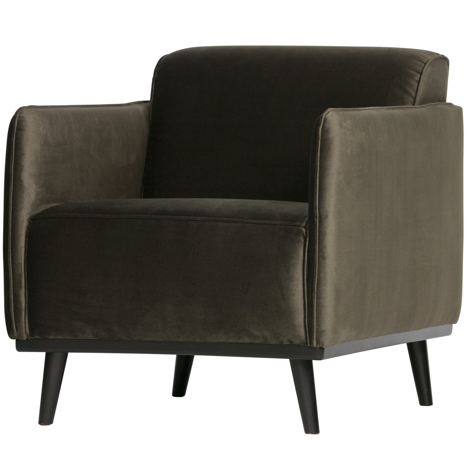 Statement fauteuil met arm chenille velvet perzikroze