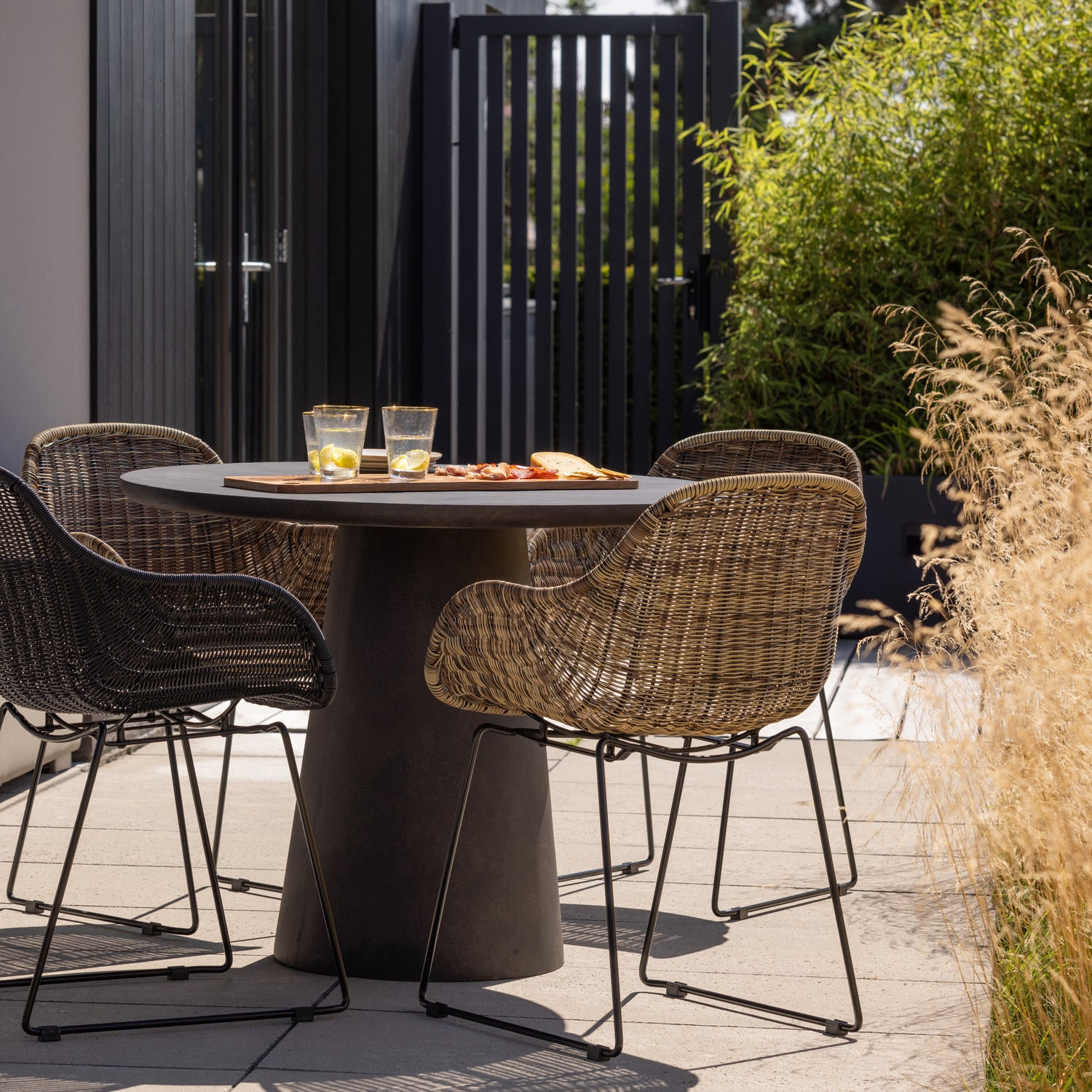 Willow tuinstoel naturel