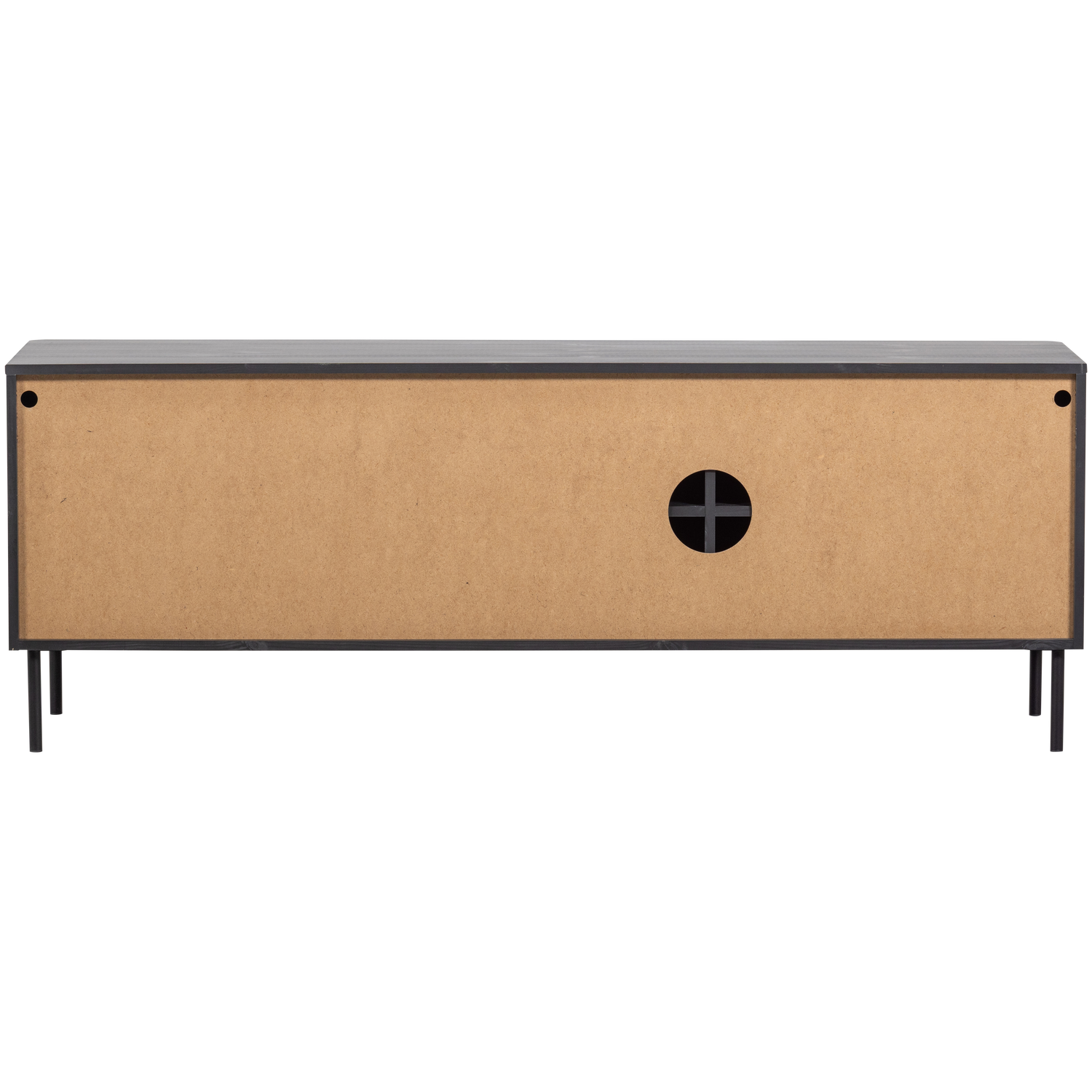Gunnar tv meubel 154 cm grenen mud [fsc]