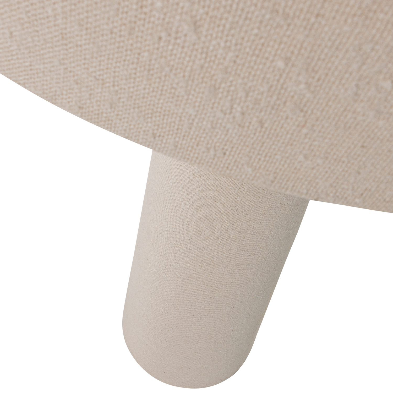 Loft vloerlamp xxl metaal/boucle naturel 160xo70 cm