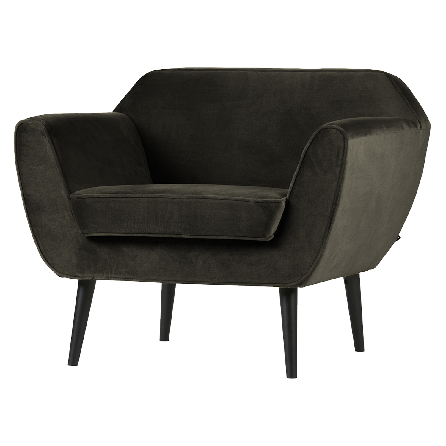 Rocco fauteuil velvet off white [fsc]