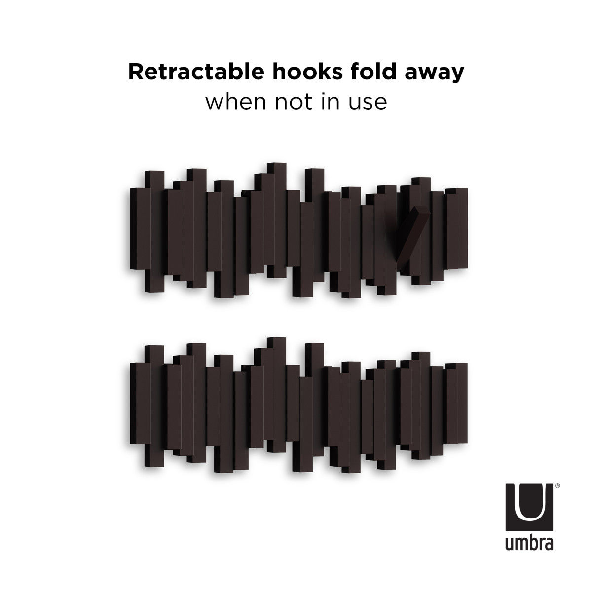 Umbra Sticks wandkapstok 5 haken